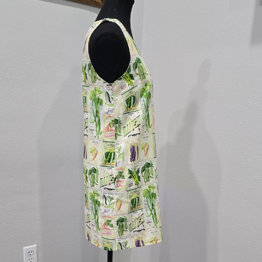 Rachel Antonoff Lola Mini Dress in the "Especially The Beans" Print, Pockets - Picture 11 of 16